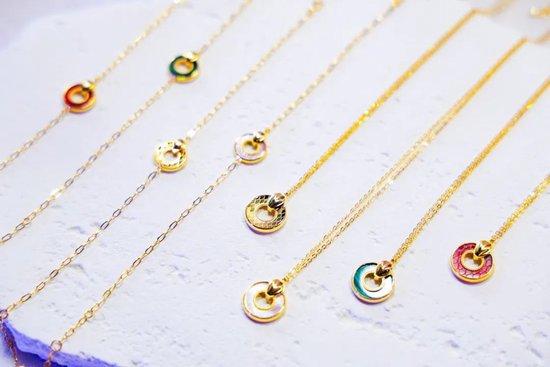 硬足金项链蛇年新品