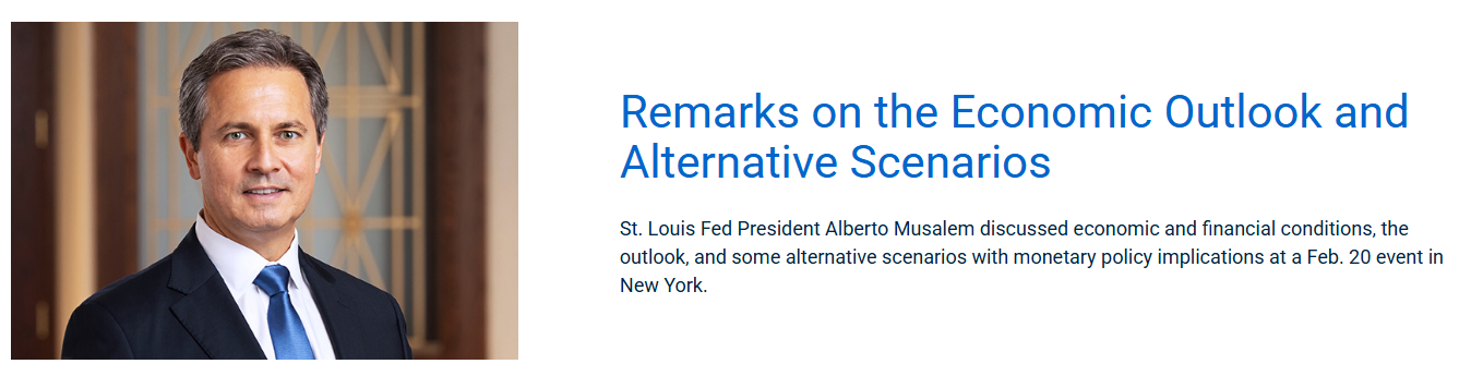来源：圣路易斯联储官网