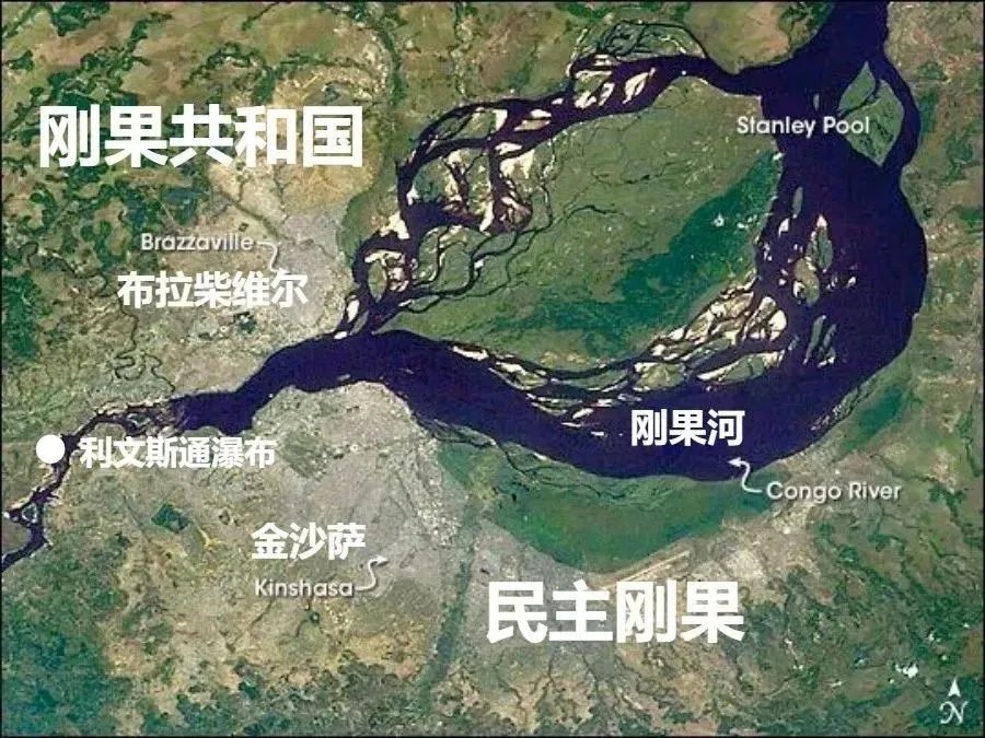 ▲隔河相望的两个首都