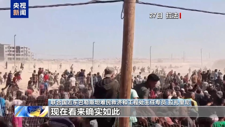 美以插手加沙物资分发 现场混乱人员伤亡增加