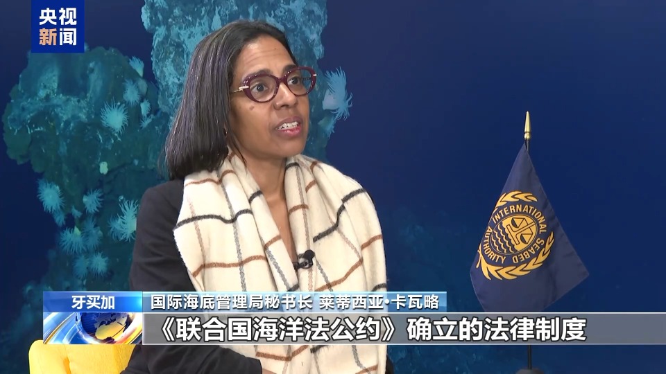 总台记者专访丨国际海底管理局秘书长：美单方面开采公海海底矿产违反国际法