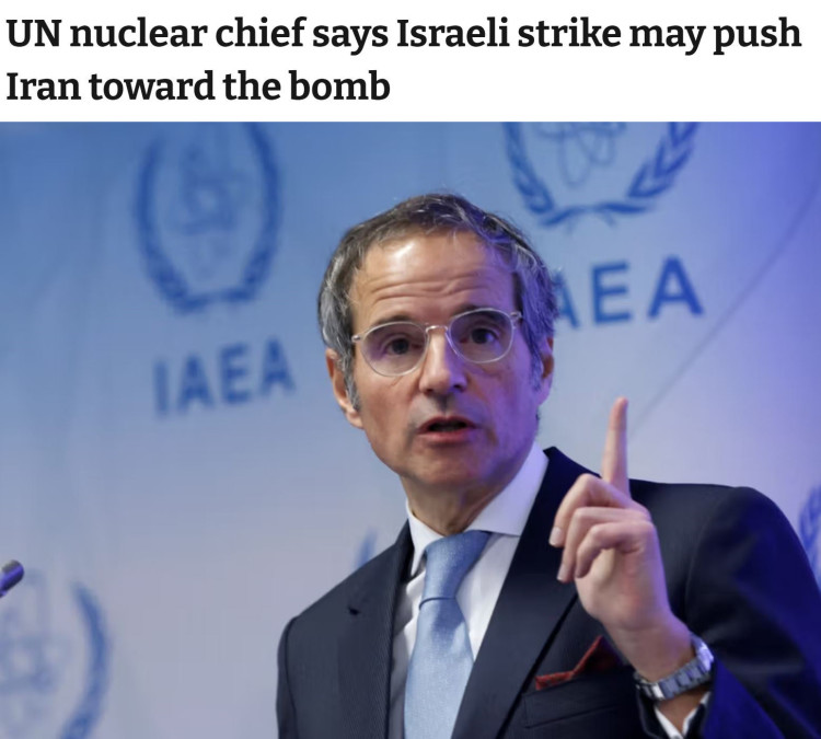 关键技术议题未得妥善解决 IAEA总干事“劝架”或激怒伊朗?