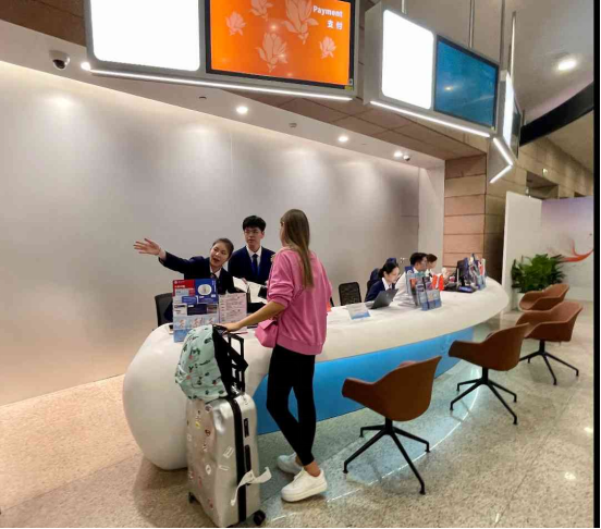 浦东国际机场T1航站楼支付专区服务