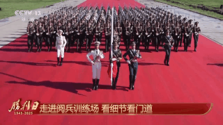 呈现盛大阅兵有何秘诀?总台记者独家探访阅兵训练场