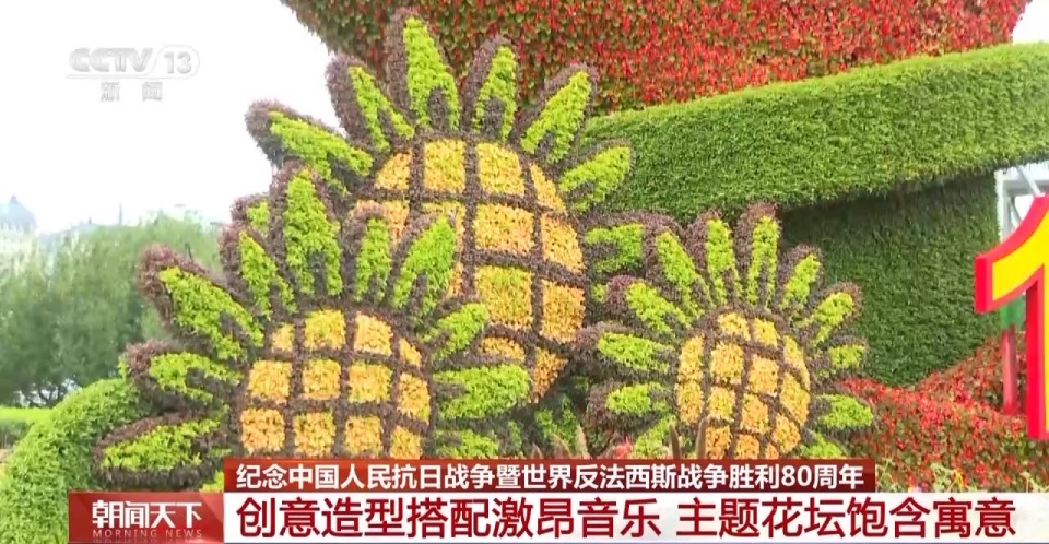 年号台整体亮相!天安门广场布置基本就绪 观礼包设计细节满满