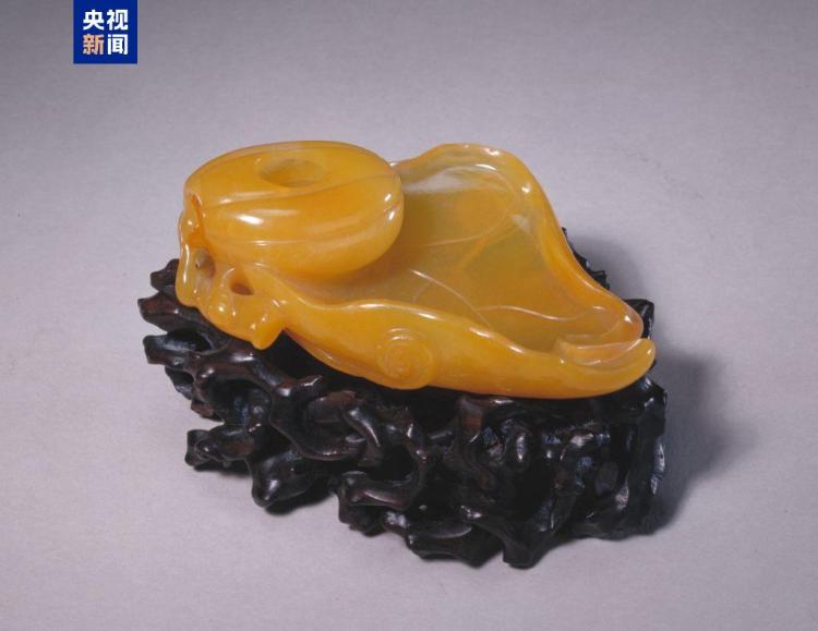 文化中国行·文博日历丨两片落进书房里的叶子 竟是文房好物