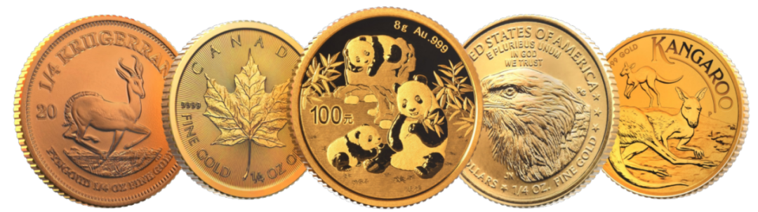 世界五大投资金币（2025版） 永银钱币文化研究院提供
