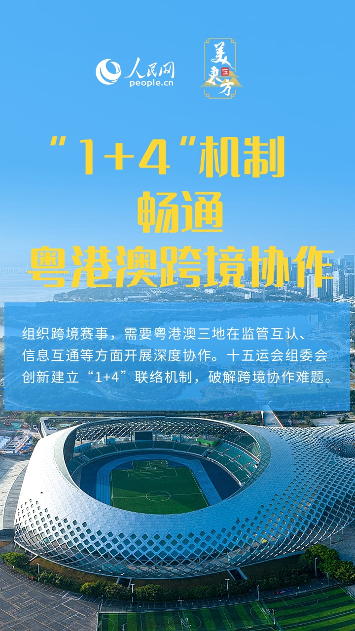 以体育为“媒” 从十五运会看粤港澳大湾区融合发展