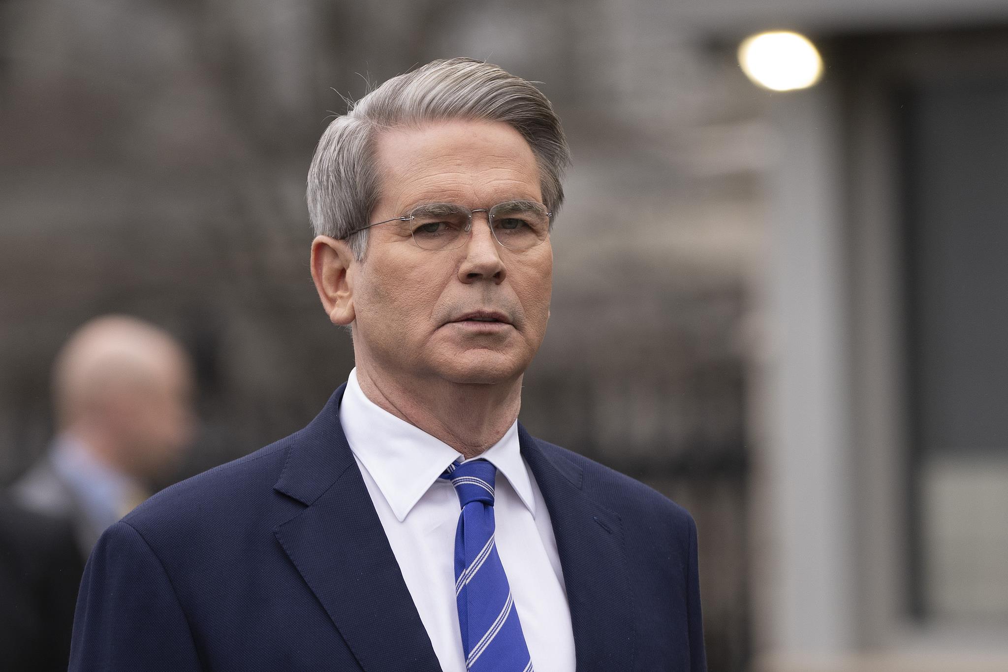 △美国财政部长贝森特（资料图）