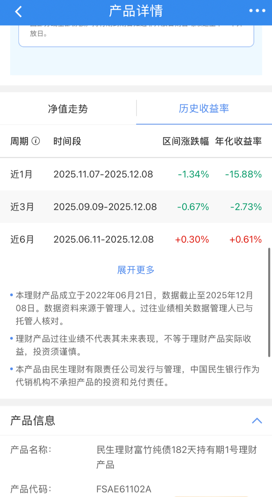 来源：民生银行APP