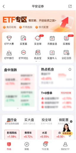 （平安证券ETF专区）