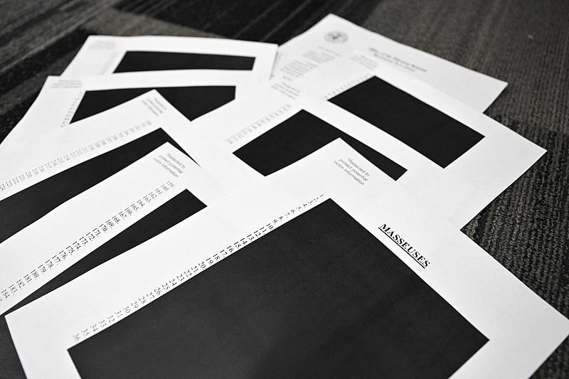 △美国司法部公布对爱泼斯坦案件部分调查文件