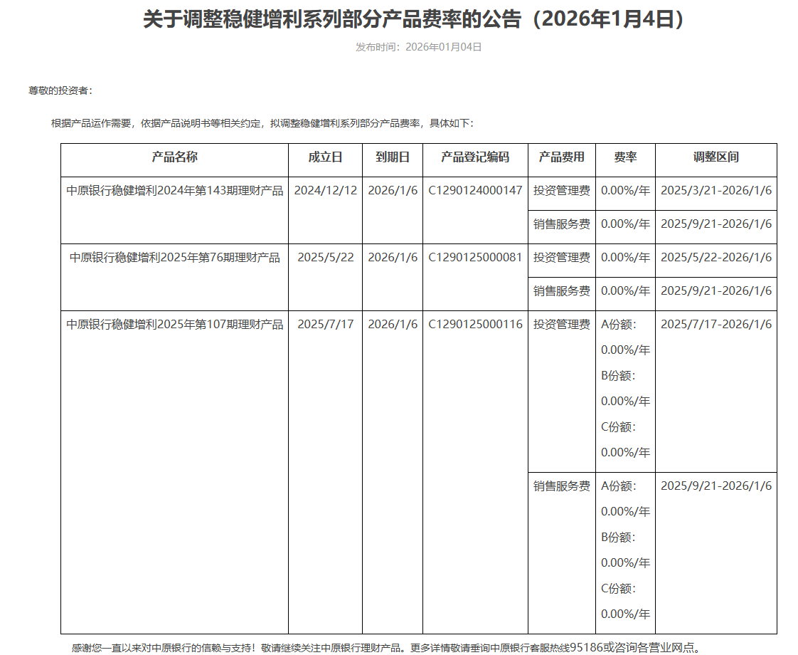 截止来自中原银行网站。